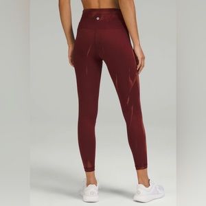 Lululemon Womens Wunder Train High-Rise Tight 25’ Size 14